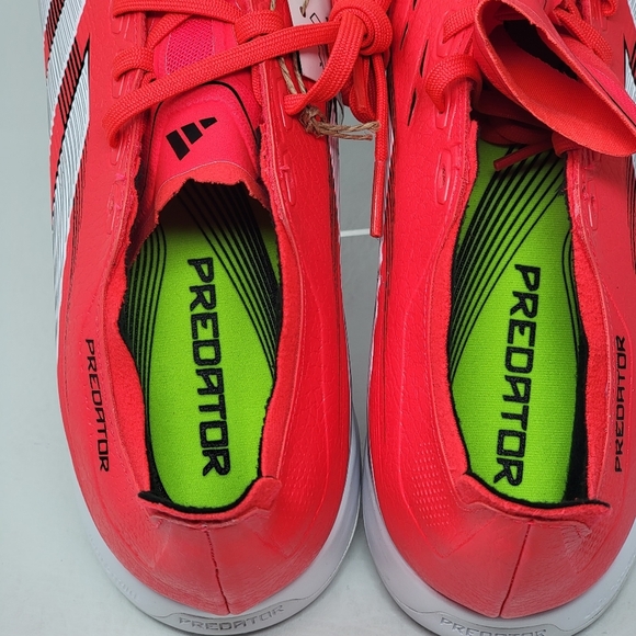 Adidas Predator League Tf ID3769 Unisex Lucid Red Soccer Cleat Mens Size 9.5 New - Picture 9 of 10
